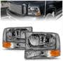 Anzo USA Halogen Headlight Set