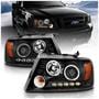 Anzo USA Halogen Headlight Set