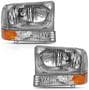 Anzo USA Halogen Headlight Set