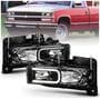 Anzo USA Halogen Headlight Set
