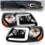 Anzo USA Halogen Headlight Set