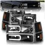 Anzo USA Halogen Headlight Set