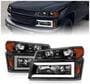 Anzo USA Halogen Headlight Set
