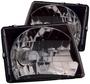 Anzo USA Halogen Headlight Set