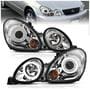 Anzo USA Halogen Headlight Set