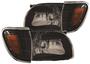 Anzo USA Halogen Headlight Set