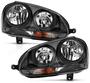 Anzo USA Halogen Headlight Set