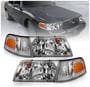 Anzo USA Halogen Headlight Set