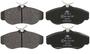 ATE Front Semi-Metallic Brake Pads