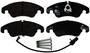 ATE Front Semi-Metallic Brake Pads