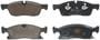 ATE Front Semi-Metallic Brake Pads
