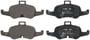 ATE Front Semi-Metallic Brake Pads