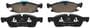 ATE Front Ceramic Brake Pads