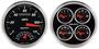 Auto Meter Designer Black 5 Inch Gauge Set