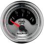 Auto Meter American Muscle 2-1/16 Inch Fuel Level Gauge