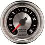 Auto Meter American Muscle 2-5/8 Inch Boost/Vacuum Gauge