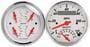 Auto Meter Arctic White 3-3/8 Inch Gauge Set
