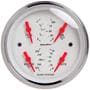 Auto Meter Arctic White 3-3/8 Inch Gauge