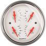 Auto Meter Arctic White 3-3/8 Inch Gauge