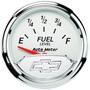 Auto Meter Arctic White 2-1/16 Inch Fuel Level Gauge