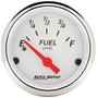 Auto Meter Arctic White 2-1/16 Inch Fuel Level Gauge