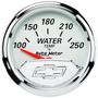Auto Meter Arctic White 2-1/16 Inch Coolant Temperature Gauge