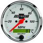 Auto Meter Arctic White 3-1/8 Inch Speedometer Gauge
