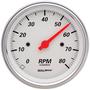 Auto Meter Arctic White 3-3/8 Inch Tachometer Gauge