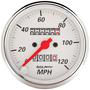 Auto Meter Arctic White 3-1/8 Inch Speedometer Gauge