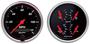 Auto Meter Designer Black 3-3/8 Inch Gauge Set