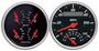 Auto Meter Designer Black 3-3/8 Inch Gauge Set