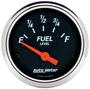 Auto Meter Designer Black 2-1/16 Inch Fuel Level Gauge