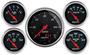 Auto Meter Designer Black Gauge Set