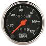 Auto Meter Designer Black 3-1/8 Inch Speedometer Gauge