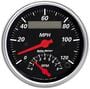 Auto Meter Designer Black 3-3/8 Inch Speedometer Gauge