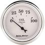 Auto Meter Old Tyme 2-1/16 Inch Oil Pressure Gauge