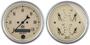 Auto Meter Antique Beige 3-3/8 Inch Gauge Set
