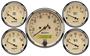 Auto Meter Antique Beige Gauge Set