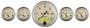 Auto Meter Antique Beige Gauge Set