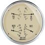Auto Meter Antique Beige 5 Inch Gauge