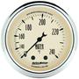 Auto Meter Antique Beige 2-1/16 Inch Coolant Temperature Gauge