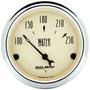 Auto Meter Antique Beige 2-1/16 Inch Coolant Temperature Gauge