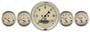 Auto Meter Antique Beige Gauge Set