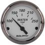 Auto Meter American Platinum 2-1/16 Inch Coolant Temperature Gauge