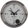 Auto Meter American Platinum 2-1/16 Inch Clock