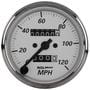 Auto Meter American Platinum 3-1/8 Inch Speedometer Gauge