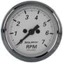 Auto Meter American Platinum 2-1/16 Inch Tachometer