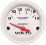 Auto Meter 2-1/16 Inch Voltmeter Gauge
