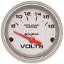 Auto Meter 2-1/16 Inch Voltmeter Gauge