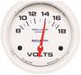 Auto Meter 2-5/8 Inch Voltmeter Gauge